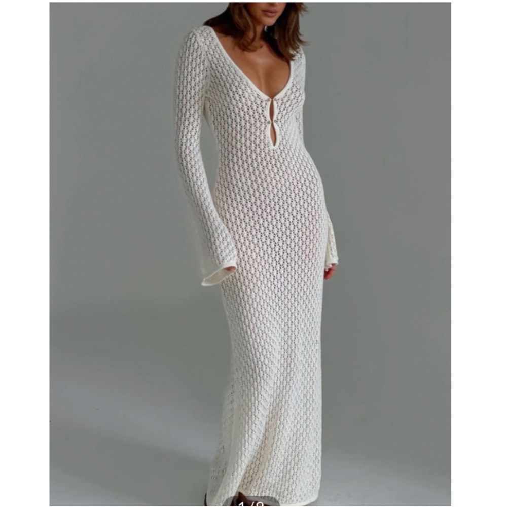 Crochet Maxi Dress